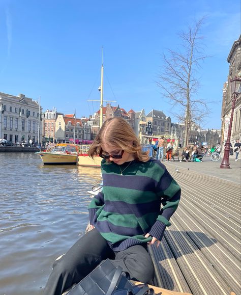 Dutch Aesthetic Outfits, Dutch Girl Aesthetic, Amsterdam Aesthetic Summer, Amsterdam Aesthetic Outfit, Amsterdam Aesthetic, Holland Beach, Travel Holland, Life Vibes, Western Photo