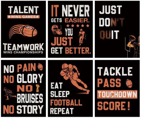 Locker Room Decor, Football Locker Decorations, Locker Room Decorations, Basketball Room Decor, Sports Locker, Teenage Room Decor, Theme Poster, Basketball Room, Inspirational Sports Quotes