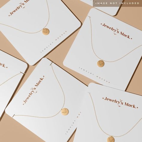 Jewelry Mockup Free, Jewelry Mockup, Jewelry Logo, Box Mockup, Logo Mockup, Branding Mockups, Jewelry Packaging, Free Mockup, Pretty Jewellery