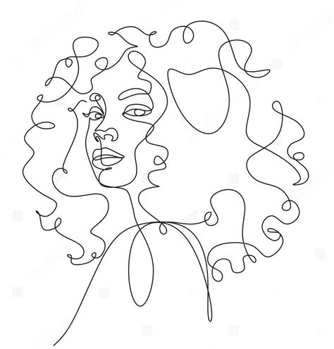 Makeup Artist Cards, Afro Tattoo, Hand Outline, Toile Design, Notebook Drawing, Hair Logo, Art Appliqué, Art Minimal, Black Ink Tattoos