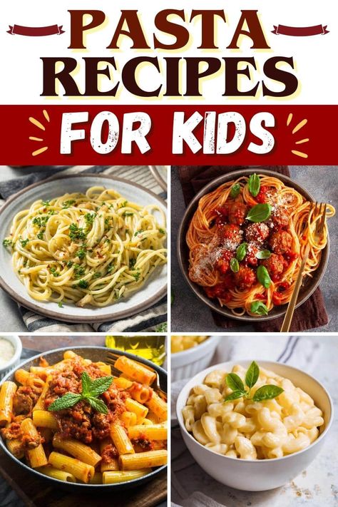 Pasta Dishes For Picky Eaters, Pasta Recipes For Picky Eaters, Pasta For Picky Eaters, Pasta For Kids Lunch, Pasta Recipe For Kids, Pasta Meals For Kids, Easy Pasta For Kids, Kid Pasta Recipes, Pasta Kids Love