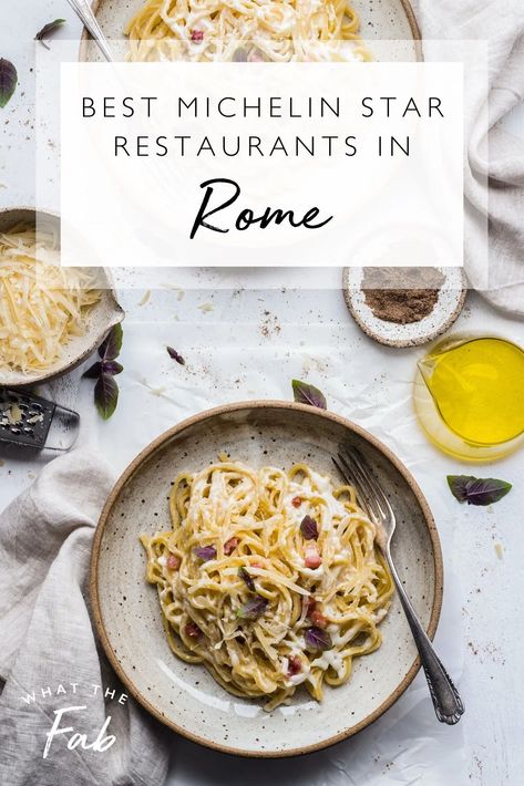 Italian Fine Dining Dishes, Italian Fine Dining, Michelin Food, Rome Restaurants, Restaurants In Rome, Michelin Star Food, Europe 2023, Italian Menu, Michelin Restaurant