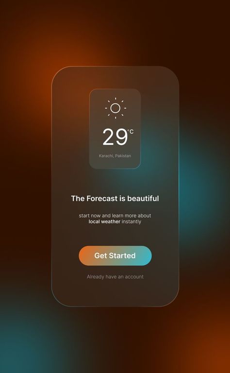 #css #figma #productdesign #web #html #userexperiencedesign #webdeveloper #landingpage #app #webdevelopment #uxigers #uxresearch #mobiledesign #mobileapp #uxuidesign #appdesigner #uiuxsupply #creative #uidesignpatterns #graphicdesigner #webdesigners #digitaldesign #uxd #illustration #inspiration #branding #interfacedesign #interactiondesign #mobile #websitedesigner Weather App Ui, Glass Morphism, Ux Design Trends, Social Media Posters, Advertising Techniques, Weather App, Ui Ux Designer, Creative Web Design, Sleep Health