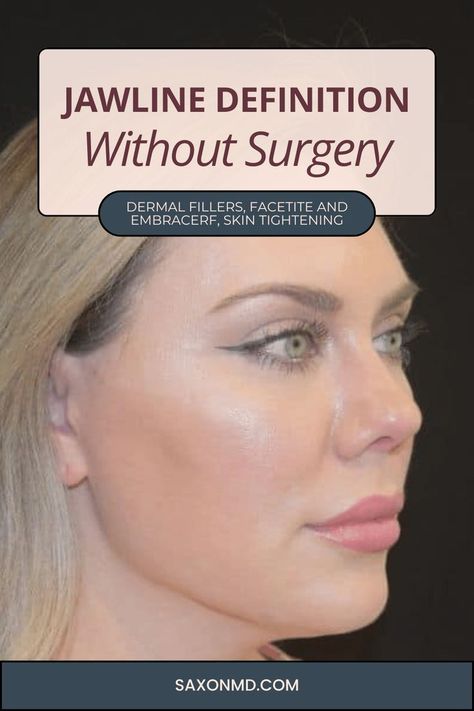 A defined jawline is a highly desired feature, but not everyone is ready for surgery. Fortunately, non-surgical options exist to enhance jawline definition by either adding or removing volume. These methods offer noticeable results with minimal downtime. In our latest blog, we explore two key non-surgical strategies: adding volume and removing volume while tightening the skin. Discover which approach best suits your facial structure and aesthetic goals by visiting our blog for more details! Defined Jawline, Facial Structure, Collagen Booster, Tighten Skin, Morning Skincare, Connective Tissue, Anti Aging Tips, Dermal Fillers, Skin Tightening