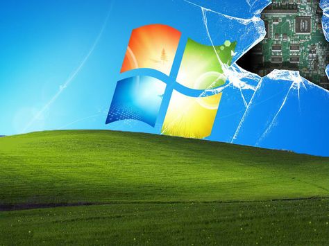 Still Mad? | Windows XP and 7 Broken Screen Damage Screen, Updated Windows, Broken Windows, Computer Code, Screen Wallpaper Hd, Norton Antivirus, Broken Screen, Broken Window, 8k Wallpaper