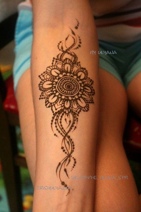 Find this Pin and more on Henna. Arm Henna Tattoo, Arm Henna, Henna Tattoo Design, Henna Tattoo Designs, Henna Tattoo, Tattoo On, Tattoo Design, Henna, Tattoo Designs