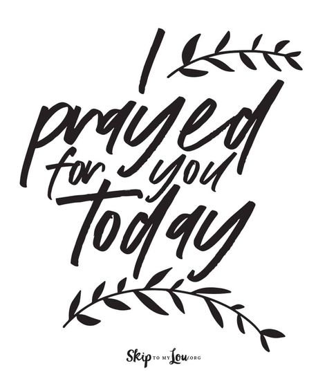 I Prayed for You Today Printable Prayer Note Cards | Skip To My Lou I Prayed For You Today, Pray For You, I Pray For You, I Prayed For You, Praying For You, Praying For Someone, Prayer Gifts, Effective Prayer, Women's Retreat