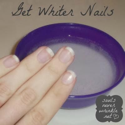 Whiter Nails, Stained Nails, Do It Yourself Nails, Manicure Diy, It Goes On, Nails At Home, Diy Manicure, Homemade Beauty Products, Health And Beauty Tips