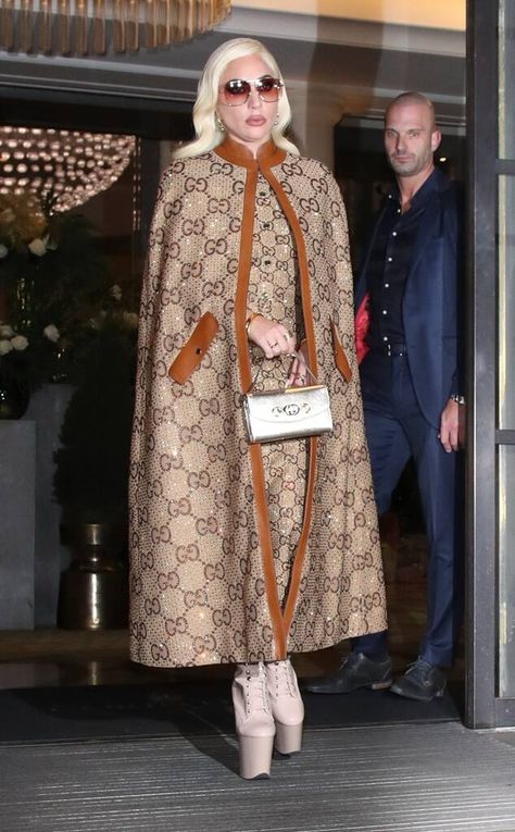 Photos from Lady Gaga's House of Gucci Fashion - E! Online Lady Gaga Shoes, The House Of Gucci, House Of Gucci, Lady Gaga Pictures, Irish Fashion, Sheer Gown, Atelier Versace, Armani Prive, Gucci Fashion