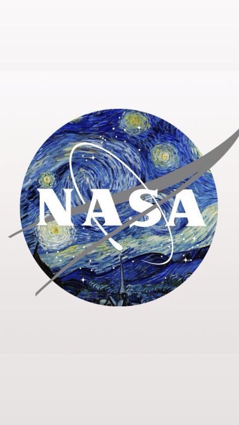 Starry night mixed with NASA Nasa Space Station, Nasa Space Center, Nasa Art, Starry Night Wallpaper, Nasa Wallpaper, Sublimacion Ideas, Nasa Photos, Nasa Logo, Black Holes