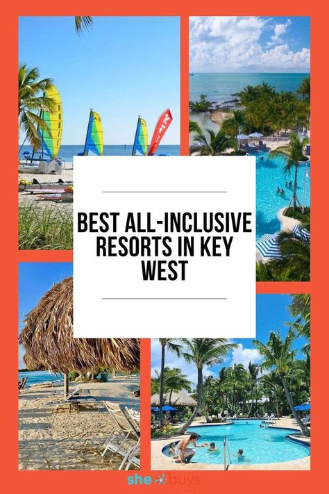 There's plenty to do and see in Key West. Here are the best all-inclusive resorts in the southernmost of the Florida Keys. Key West Resorts For Couples, Florida Keys All Inclusive Resorts, Key West Hotels Beach Resorts, Key West All Inclusive Resorts, Key West Family Vacation Kids, Key West Trip, Key West Honeymoon, Where To Stay In Key West Florida, Florida Keys Vacation Resorts