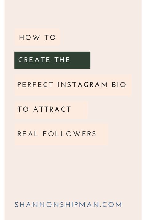 Want to create a great first impression on instagram? learn how to gain honest followers by starting with your instagram bio! #instagramstrategies #instgramtips #socialmediatips Instagram Bio Influencer, Photography Instagram Bio, Business Instagram Bio, Instagram Bio Template, Perfect Bio For Instagram, Perfect Instagram Bio, Good Instagram Bios, Instagram Bio Ideas Aesthetic, Instagram Bio Ideas