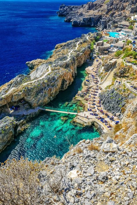 Kalypso Beach in Rethymno Crete Rethymno Crete, Greece Crete, Paphos, Crete Greece, Vacation Places, Beautiful Places To Travel, Europe Destinations, Greece Travel, Crete