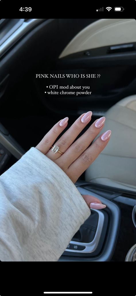 Nails What To Ask For, Wedding Nails Ideas Bridesmaid, Nails To Get Engaged With, Neutral Engagement Nails, Nails To Go With A Champagne Dress, Maid Of Honour Nails, Corporate Nails Simple, Penelope Featherington Nails, Natural Wedding Nails For Bride