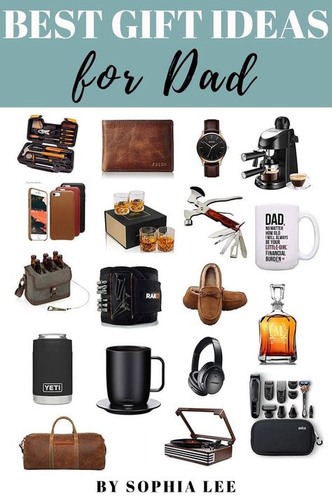 love these gift ideas for dad and I am also so happy that they are available on amazon haha #giftsfordad #giftideasfordad #fathersday #father #dad Christmas Gifts For Dad, Sophia Lee, Gift Ideas For Dad, Diy Gifts For Dad, Gift Guide For Him, Thoughtful Christmas Gifts, Best Dad Gifts, Best Gift Ideas, Christmas Gifts For Him