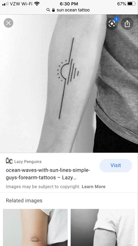 Lake Tattoo Simple, Lake Tattoo Ideas, Simple Beach Tattoo, River Tattoo, Lake Tattoo, Beach Tattoo, Tattoo Simple, Stick And Poke, Body Design