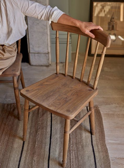 New – Rowen & Wren Pine Dining Chairs, Wooden Kitchen Table, Rustic Dining Chairs, Farmhouse Dining Rooms Decor, Antique Dining Chairs, Farmhouse Chairs, Farmhouse Dining Chairs, Rustic Chair, Windsor Chair