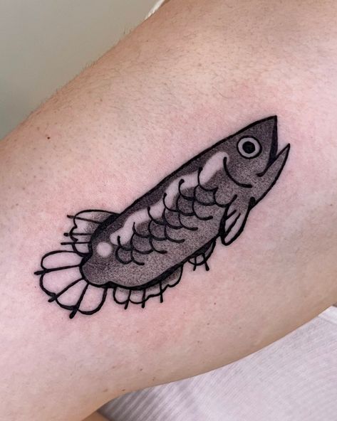 💉 shlorpie 💉 on X: "Asian Arowana 🎣 https://t.co/gKnyJYrtor" / X Arowana Tattoo, Flying Fish Tattoo, Instagram Asian, Funky Tattoos, Flying Fish, Fish Tattoo, Nail Tattoo, Taking A Break, Fish Tattoos