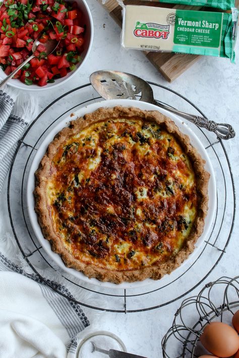 Chorizo Quiche, Goat Cheese Quiche, Vegetarian Quiche, Veggie Quiche, Fresh Tomato Salsa, Chorizo Sausage, How To Cook Mushrooms, Garlic Mushrooms, Meal Of The Day