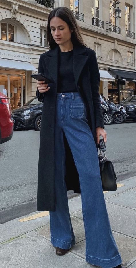 Casually Chic, Chique Outfits, Looks Street Style, Fashion 2024, Denim Style, Mode Inspo, 가을 패션, Fashion Over 40, French Girl