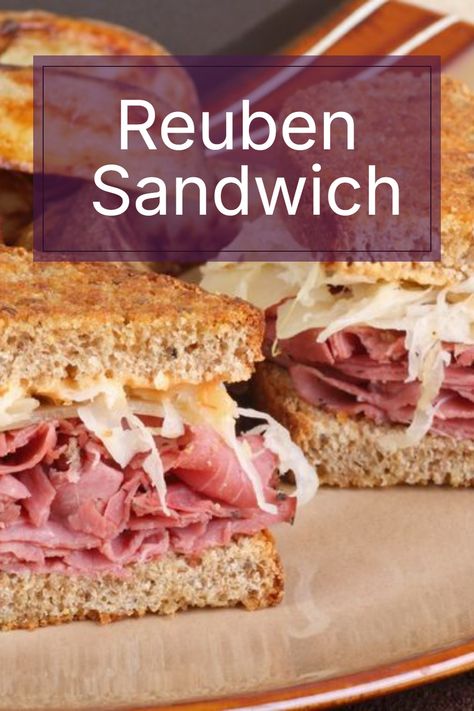 How to make a classic Reuben sandwich, with homemade Russian dressing. Ruban Sandwich Recipes, Rubin Sandwich Recipe, Rubin Sandwich, Ruben Sandwich, Homemade Russian Dressing, Classic Reuben Sandwich, Reuben Sandwich Recipe, Reuben Sandwich Classic, Russian Dressing