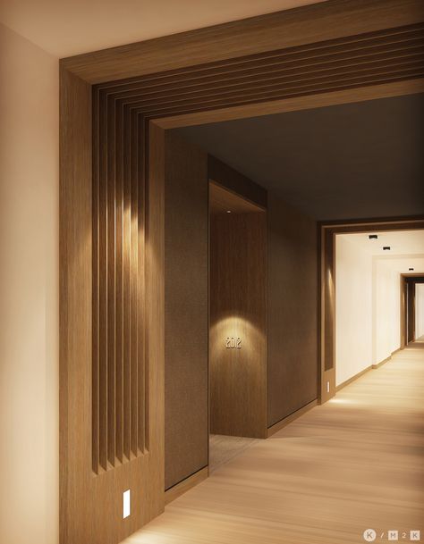 Hospitality Project | 2015 Corridor Interior Design, Hallways Ideas, Entrance Corridor, Hotel Corridor, Hotel Lobby Design, Corridor Design, Hallway Designs, Hallway Design, Lobby Design