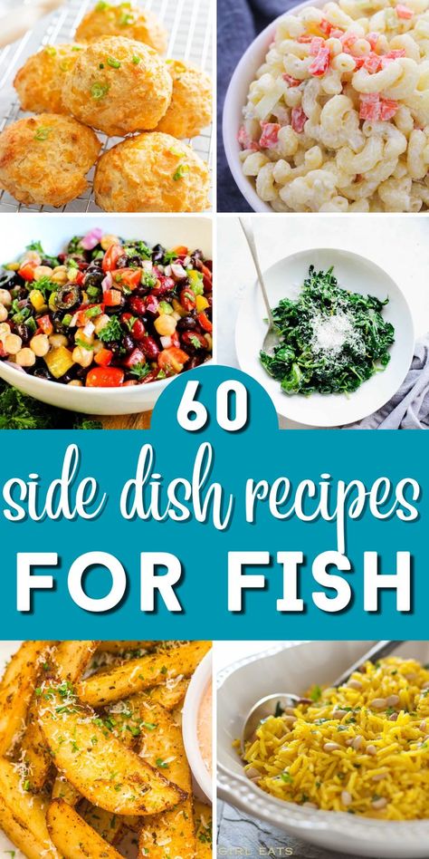 What to Eat with Fish Catfish Sides Dishes, Fried Fish Dinner Ideas Sides, Fish Fry Side Dishes, Fish Fry Menu, Fish Fry Sides, Recipes For Fish, Catfish Dinner, Fish Sides, Side Dishes For Fish