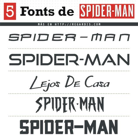 Hoy te recomendamos fuentes similares a la tipografía de las películas de Spiderman. Así que si quieres hacer un diseño relacionado con Spiderman, estás en el lugar indicado. Spiderman Font Letters, Spider-man Font, Spider Man Font, Spiderman Name, Marvel Font, Spiderman Font, Font Styles Alphabet, Free Printable Monogram, Script Fonts Alphabet