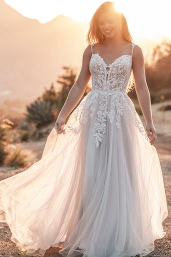 Romance Wedding Dress, Allure Romance, Allure Couture, Elegant Clothing, Full Tulle Skirt, Allure Bridals, Wedding Dresses Beaded, A Wedding Dress, Allure Bridal