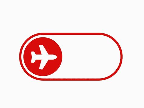 Airplane Mode by Rizal Pratama Airplane Creative Ads, Airplane Mode Aesthetic, Airplane Gif, Airplane Animation, Logo Airplane, Airplane Logo, Mode Aesthetic, V Logo Design, Airlines Logo