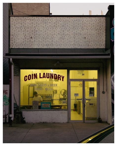 Coin Laundry, Toronto, September 2023 Laundromat Aesthetic, Coin Laundromat, Coin Laundry, Private Property, Toronto, Coin, Quick Saves