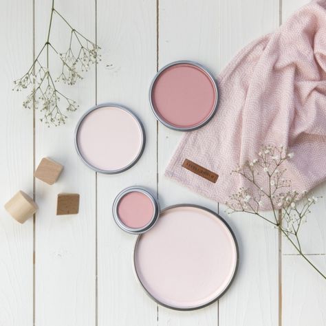 peinture rose poudré décoration insolite Mauve Beige, Paint My Room, Toys For Babies, Deco Rose, Nursery Essentials, Enjoy The Little Things, Girl Beds, Modern Nursery, Salon Decor