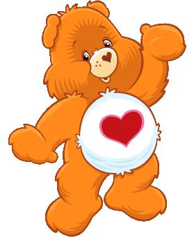 Tender Heart Bear Cb Tattoo, Care Bear Tattoos, Cartoon Cookie, Tender Heart, Care Bears Cousins, Bear Photos, Blog Challenge, Rainbow Brite, Edgy Wallpaper