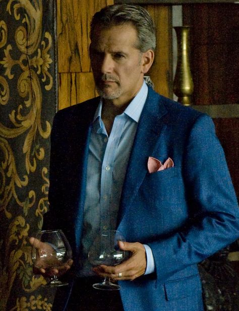 Scott Campbell { Boris Kuester von Jurgens-Ratenicz on Royal Pains} Campbell Scott, Scott Burdick Paintings, Campbell Scott Actor, Scott Eastwood Beard, Colleen Dewhurst, Beast Movie Idris Elba, Colin Farrell Total Recall, Scott Campbell, Handsome Older Men