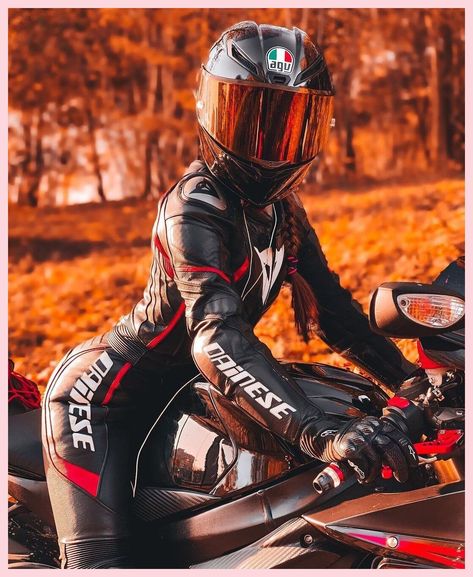 [PaidLink] 87 Trendiest Moter Cycle Outfit Women Hacks You'll Be Impressed By At Once #motercycleoutfitwomen Moter Cycle Outfit Women, Biker Suit Woman, Moter Cycle Outfit, Woman Biker Outfit, Biker Gear Women, Motorcycle Women Outfits, Motorbike Gear Women, Moter Cycles Girl, Motor Sport Outfit