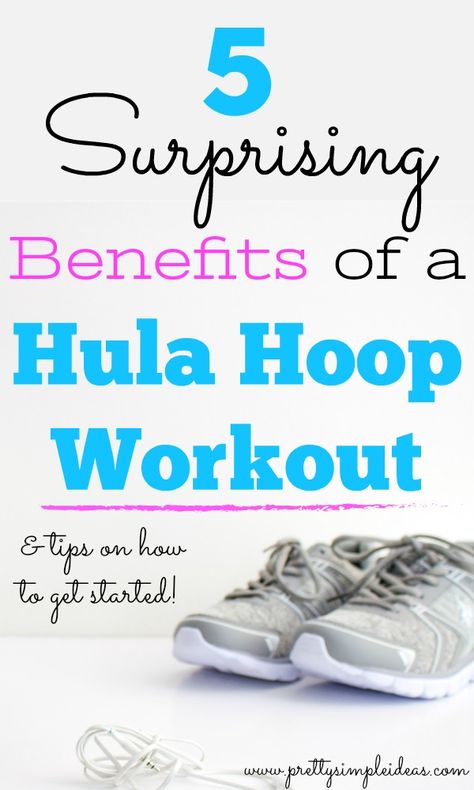 Have you ever tried a hula-hopping workout? After you're done making a hula-hoop wreath or chandelier it may be time to pick it up for some exercise. Here are 5 surprising benefits of a hula-hoop workout. #hulahoop Weighted Hula Hoop Workout, How To Do Hula Hoop, Weighted Hula Hoop Before And After, Benefits Of Hula Hooping, Diy Weighted Hula Hoop, Weighted Hula Hoops, Hula Hoop Dance, Chest Workout Routine, Hula Hoop Workout