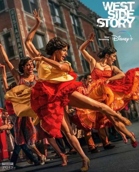 West Side Story 2021, Westside Story, West Side Story Movie, Ariana Debose, Jerome Robbins, Rita Moreno, West Side Story, Steven Spielberg, Large Poster