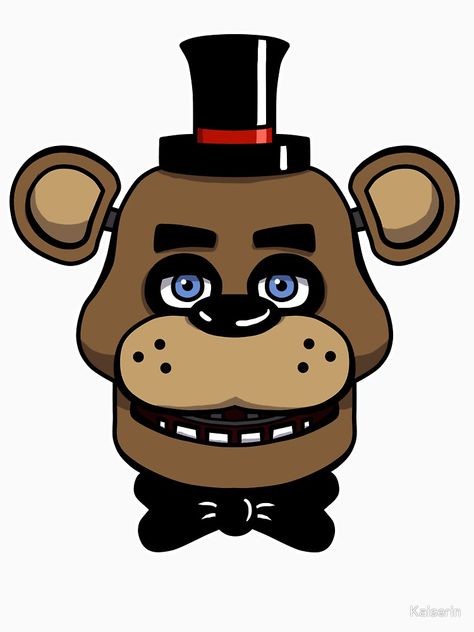 Five Nights at Freddy's - FNAF - Freddy Fazbear  by Kaiserin Five Nights At Freddy's Characters, Fnaf Cake, Fnaf Freddy Fazbear, Capas Minecraft, Toy Bonnie, Fnaf Freddy, Mask Template, Magic Cake, Head Mask