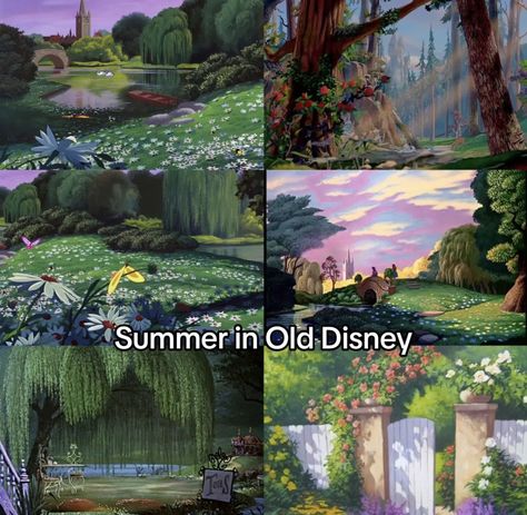 Old Disney, Image Princesse Disney, Arte Peculiar, World Of Disney, Images Disney, Arte Disney, Tableau Art, Pinturas Disney, Disney Aesthetic