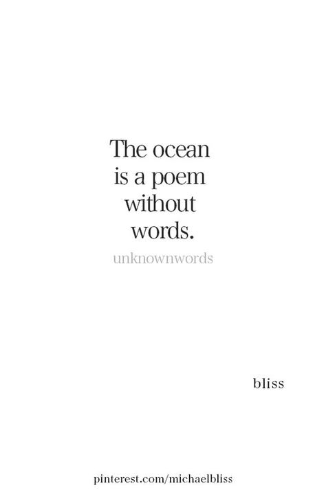 Quote About Sea The Beach, Ocean Quotes Deep Short, Sea Quotes Deep, Ocean Quotes Short, Short Ocean Quotes, Beach Quotes Instagram, Ocean Quotes Inspirational, Sea Quotes, Simplicity Quotes