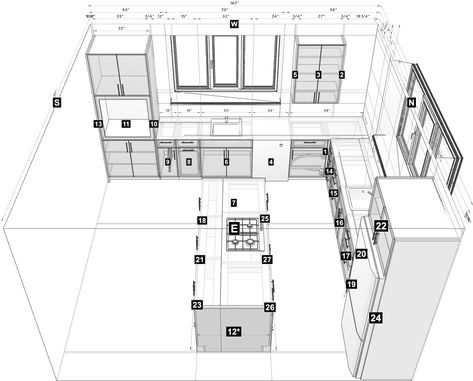 Share the product of your hard work with friends and family by sharing your 3D Kitchen Designer file. Kitchen Dimensions Standard, Kitchen Layout Drawing, Wet Kitchen Design, Kitchen Deisgn, Kitchen Blueprints, Kitchen Plans Layout, Kitchen Design Program, 3d Kitchen Design, Kitchen Drawing