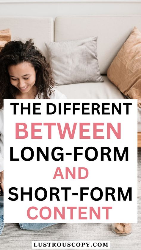 long form vs short form content and what the difference is between them Content Marketing Tools, Content Marketing Plan, Short Form, Digital Marketing Tools, Media Management, Content Marketing Strategy, Content Ideas, Business Needs, Small Business Ideas