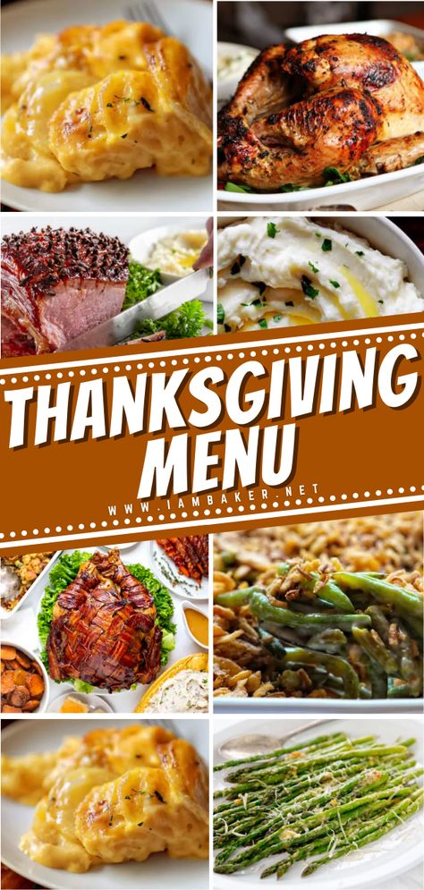 Sides Thanksgiving Dinner, Thanksgiving Dinner Must Haves, Thanksgiving Staple Dishes, What To Serve For Thanksgiving Dinner, What To Bring To Thanksgiving Dinner, Main Course Thanksgiving Recipes, Thanksgiving For 15 People, Side Dishes To Go With Turkey, Essen