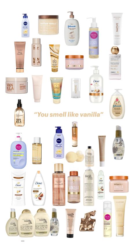 Vanilla scent How To Have A Signature Scent, Signature Sent Ideas, Vanilla Smelling Products, Signature Scent Ideas, Signature Sent, Scent Guide, Smell Like Vanilla, Beauty Routine Checklist, Makeup Books