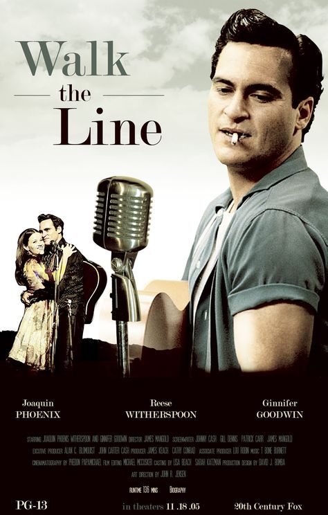 Walk the Line Walk The Line Movie, Johnny And June, Septième Art, I Love Cinema, See Movie, Walk The Line, Movies And Series, Cinema Posters, Joaquin Phoenix