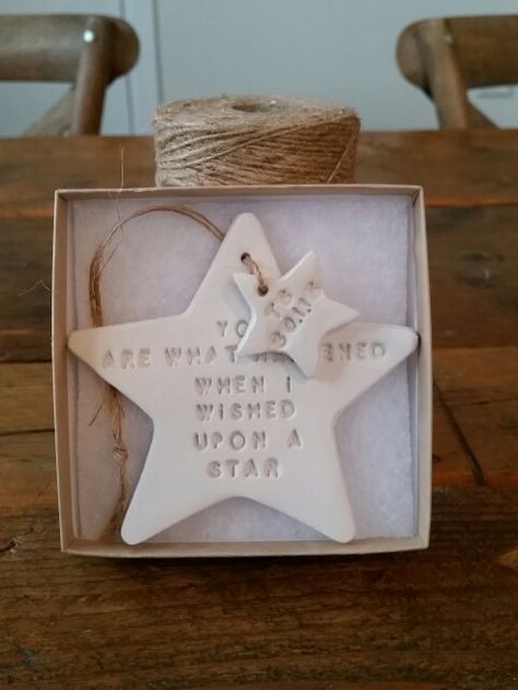 ~ You Are What Happened When I Wished Upon A Star ~ Nursery Decoration ~ Clay Wall Decoration ~ Wish Upon A Star Nursery, Star Nursery, Clay Wall, Wish Upon A Star, The Little Prince, Wild Things, Little Prince, Nursery Themes, Name Plate