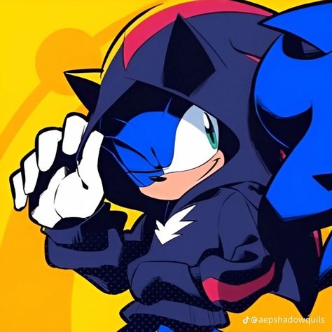 Shadow And Sonic, Sonic Pfps, Cute Sonic, Sonic Y Shadow, Sonic Icon, Sonic Dash, Sonic X Shadow, Emo Roblox Avatar, Sonic Prime