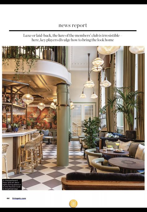 Restaurant Layout, Members Club, Luxury Office, Studio Kitchen, Private Dining Room, Hotel Project, Bar Design Restaurant, Retail Interior, Soho House