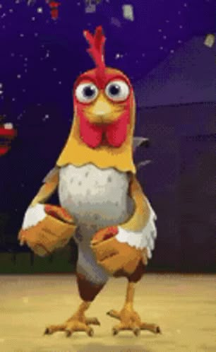 Chicken Dance Gif, Egg Gif, Crazy Dancing, Chicken Dance, Meet The Robinson, Animiertes Gif, Dance Gif, Backyard Chicken Farming, Good Morning Funny Pictures