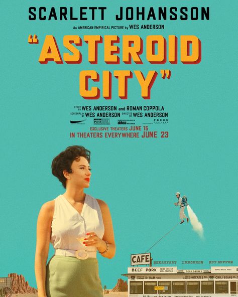 Asteroid City Wes Anderson, Wes Anderson Poster, Asteroid City, Anderson Aesthetic, Wes Anderson Aesthetic, Diary 2023, Wes Anderson Movies, Wes Anderson Films, Series Posters